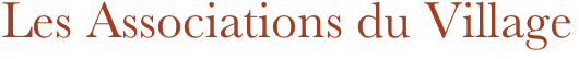 Les Associations du Village